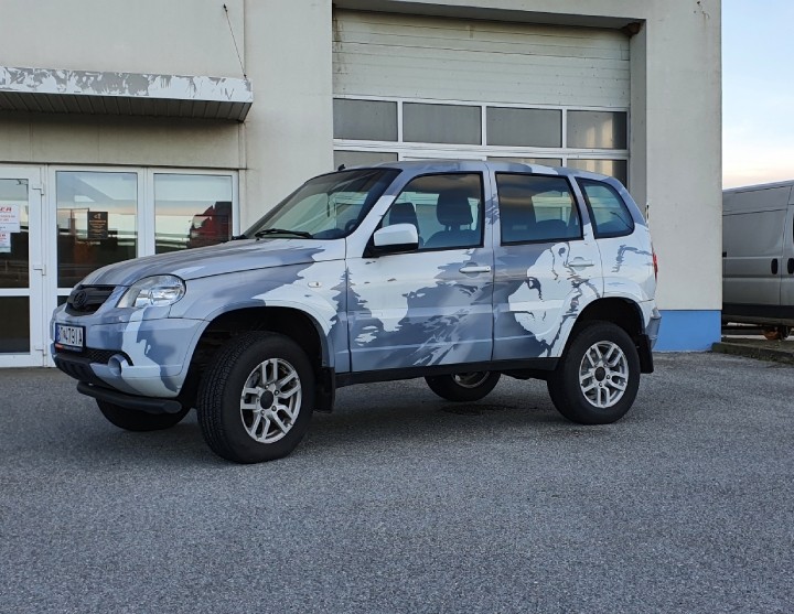 LADA 4x4 NIVA CHEVROLET edícia RUSKAYA ARKTIKA